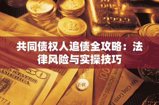 武汉共同债权人追债全攻略：法律风险与实操技巧