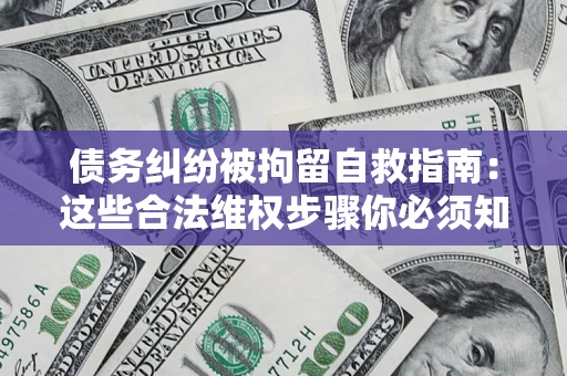 武汉债务纠纷被拘留自救指南：这些合法维权步骤你必须知道！