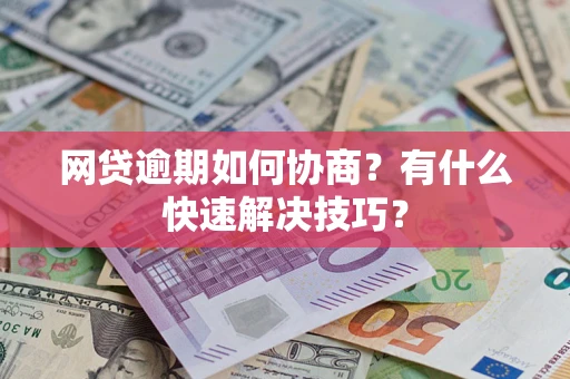 武汉网贷逾期如何协商？有什么快速解决技巧？