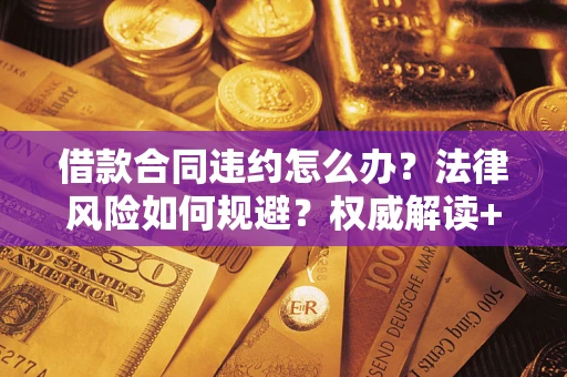 武汉借款合同违约怎么办？法律风险如何规避？权威解读+实用指南