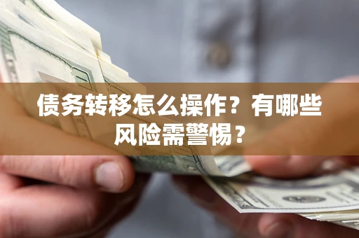 武汉债务转移怎么操作？有哪些风险需警惕？