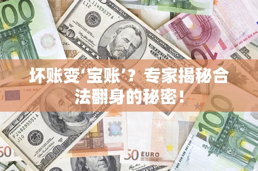 武汉坏账变‘宝账’？专家揭秘合法翻身的秘密！