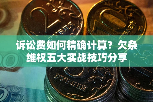 武汉诉讼费如何精确计算？欠条维权五大实战技巧分享