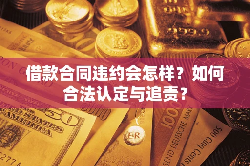 武汉借款合同违约会怎样？如何合法认定与追责？