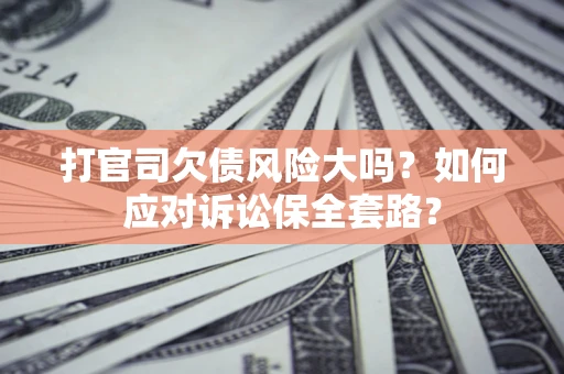 武汉打官司欠债风险大吗？如何应对诉讼保全套路？